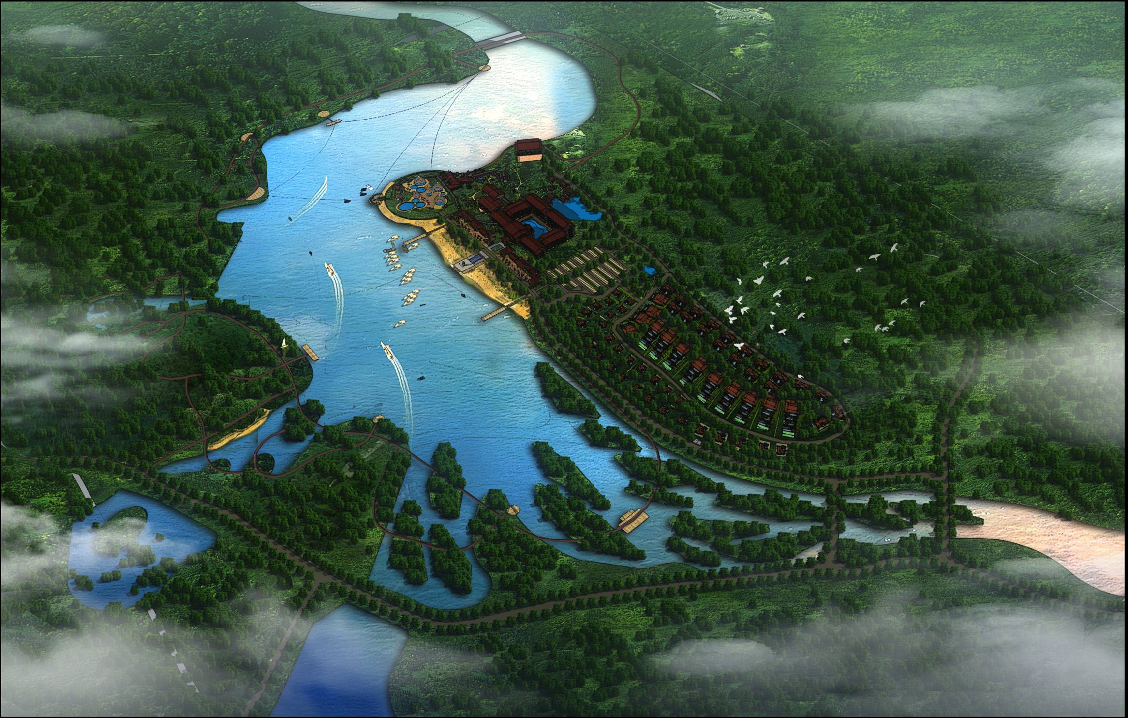 白鷺湖國際旅游溫泉度假區修建性詳細規劃